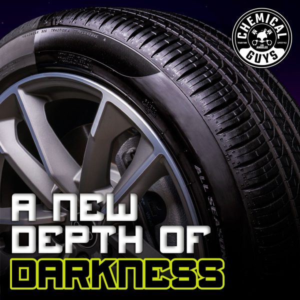 Galactic Black Wet Look Tire Shine Dressing