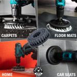 Chemical Guys Spinner Multi-Surface Drill Brush. Light Duty