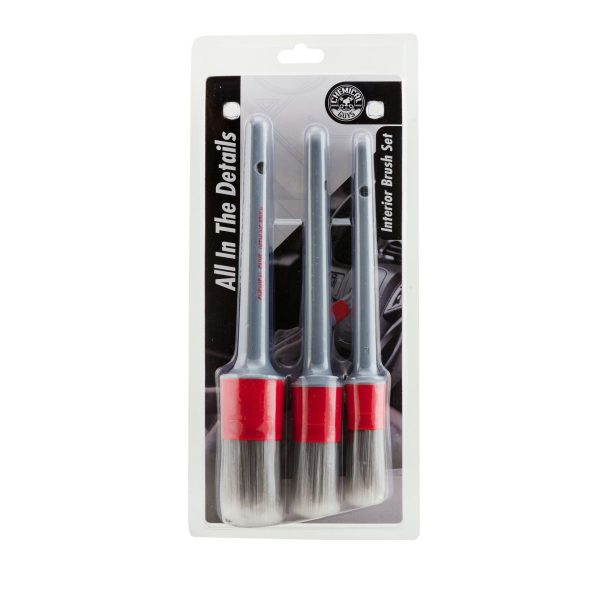 All In The Details Interior Detailing Brushes (3 Pack)