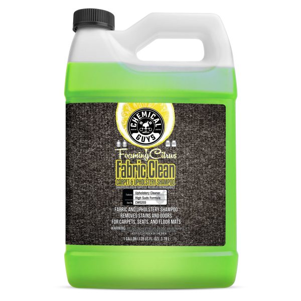 Foaming Citrus Fabric Clean Carpet & Upholstery Shampoo