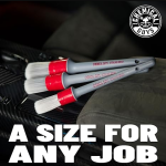 All In The Details Interior Detailing Brushes (3 Pack)
