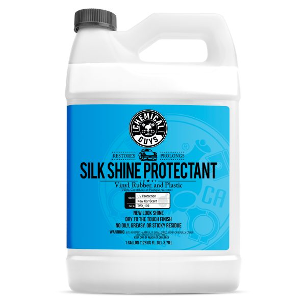 Silk Shine Protectant Vinyl. Rubber. and Plastic