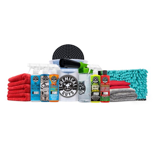 All in One Foam Blaster Wash & Wax Ultimate Kit w/Bucket