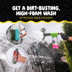 All in One Foam Blaster Wash & Wax Ultimate Kit w/Bucket